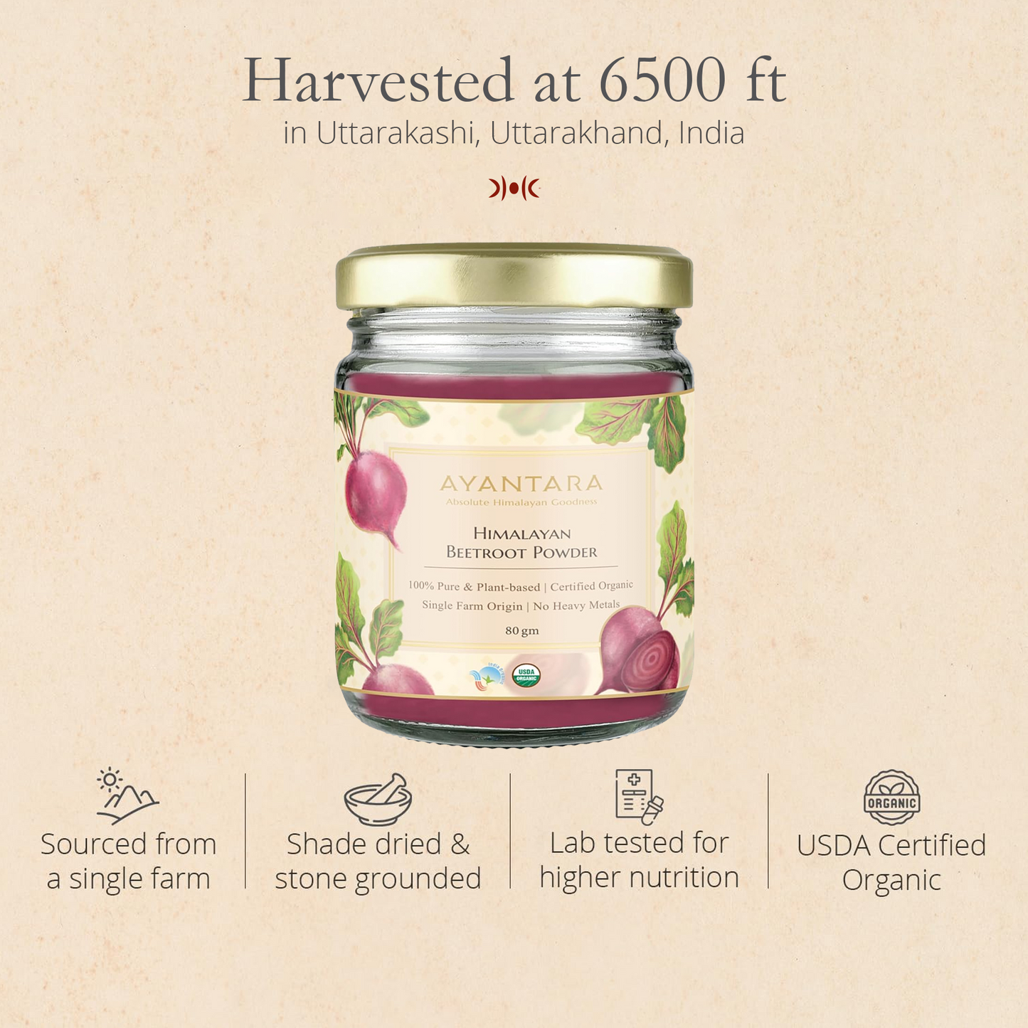 Himalayan Beetroot Powder | 100 % Pure & Natural