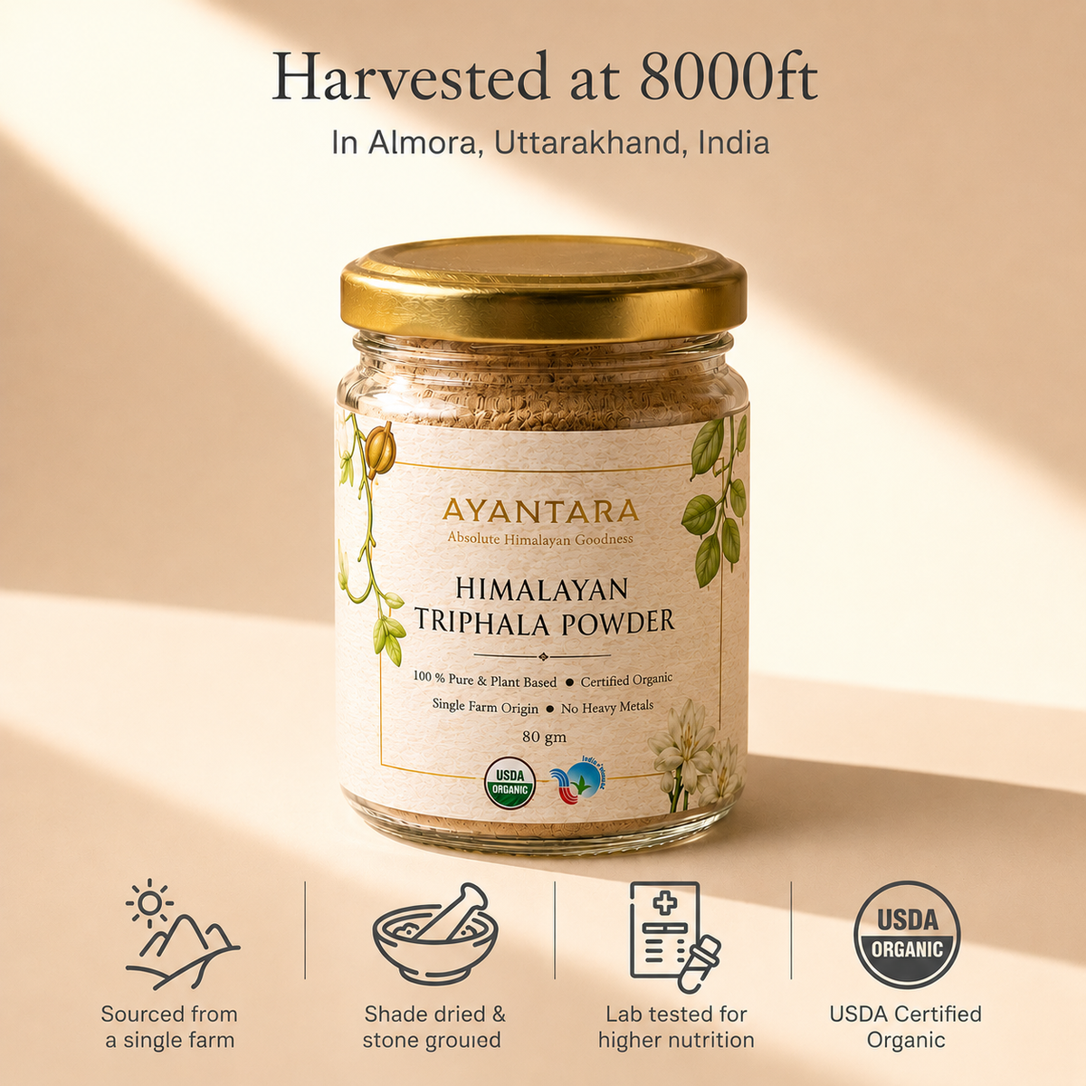 Himalayan Triphala Powder | 100 % Pure & Natural