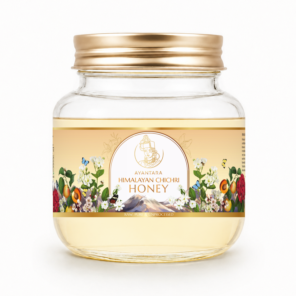 Himalayan Chichri Honey(100% Raw, Pure & Unprocessed) | No Added Sugar