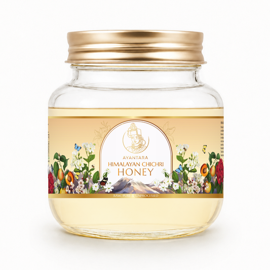 Himalayan Chichri Honey(100% Raw, Pure & Unprocessed) | No Added Sugar
