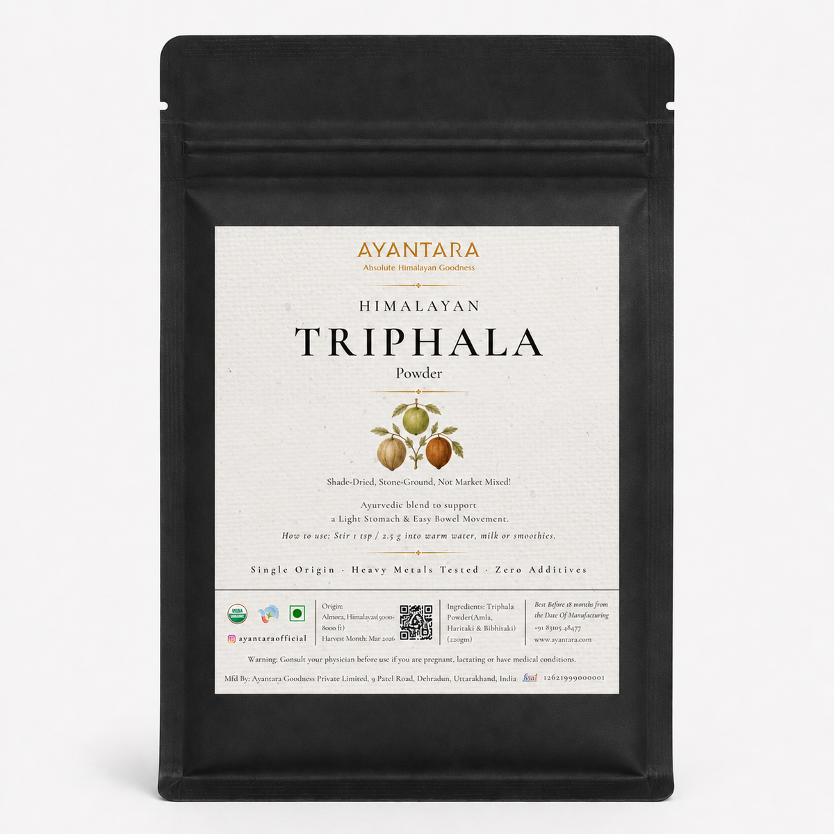 Himalayan Triphala Powder | 100 % Pure & Natural